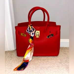 Red Wirkin bag 30cm